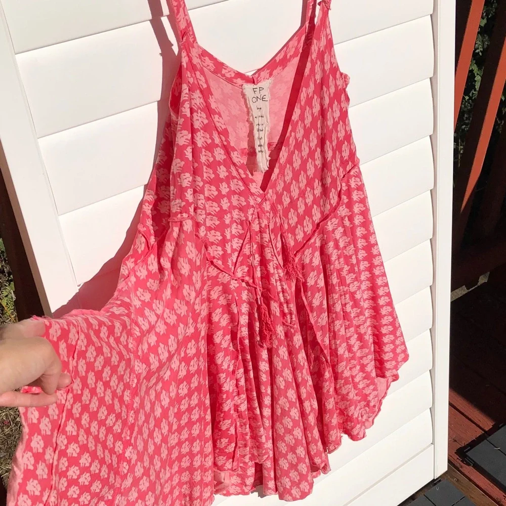 FP one Elegant Pink Women's Tunic Top - Picture 4 of 10